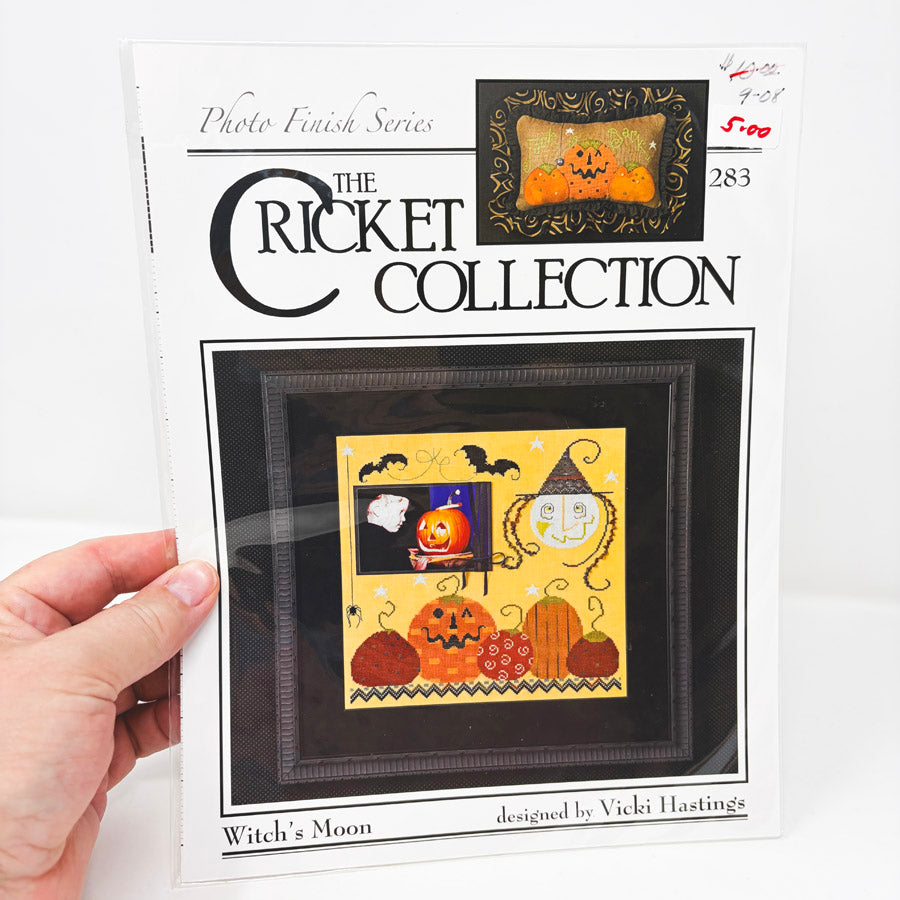 Cricket Collection Witch's Moon Cross Stitch Pattern