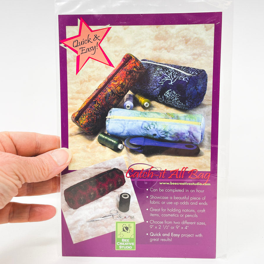 Catch It All Bag Sewing Pattern by Bee Creative Studio