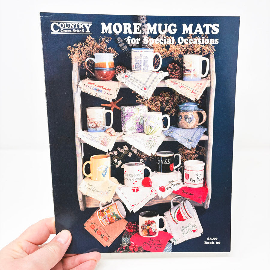 Country Cross-Stitch- More Mug Mats for Special Occasions