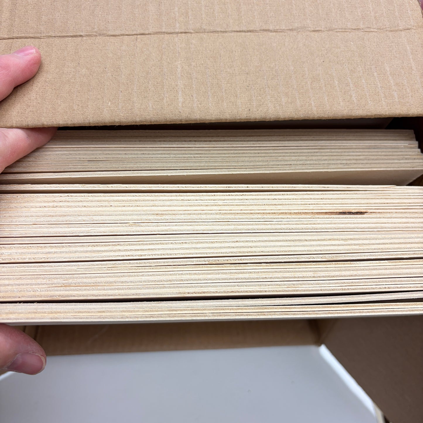 1/8" x 12" x 12" Baltic Birch B/BB Plywood Sheets - 36 Sheets