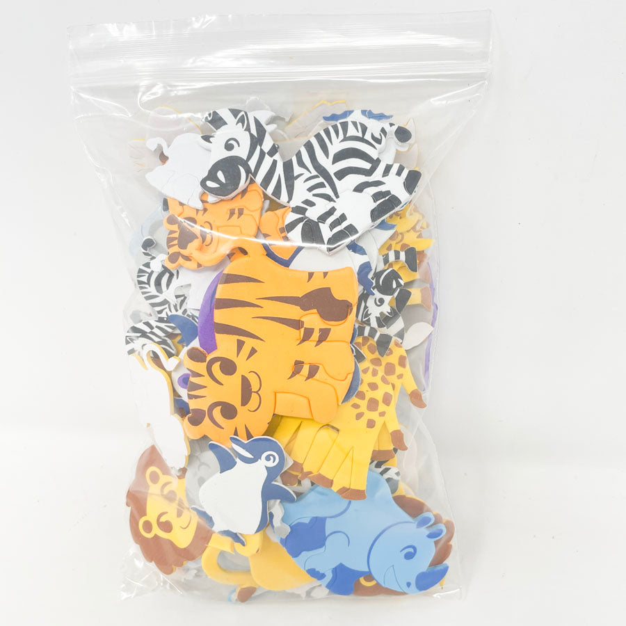 Zoo Animal Foam Sticker Bundle