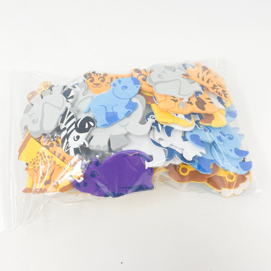 Zoo Animal Foam Sticker Bundle