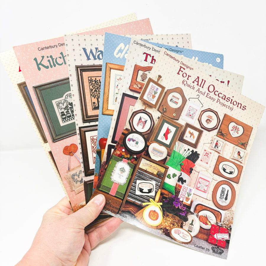 Canterbury Designs- Leaflets- You Choose