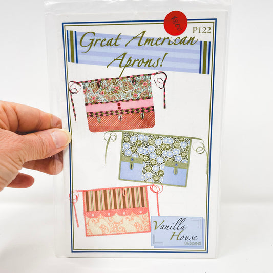 Great American Aprons Sewing Pattern by Vanilla House