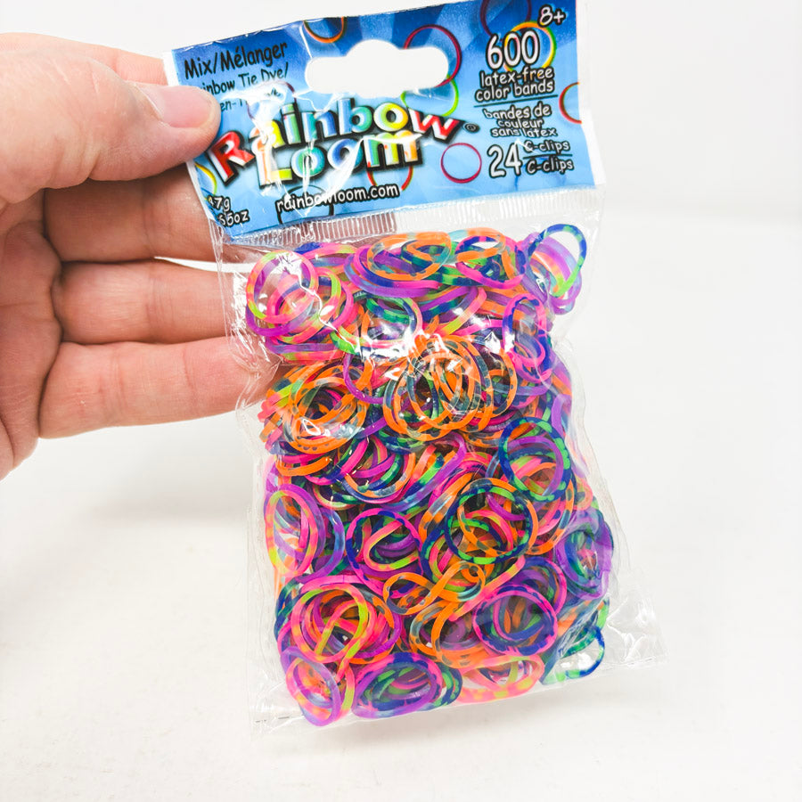 Multicolor Rainbow Loom Band Pack