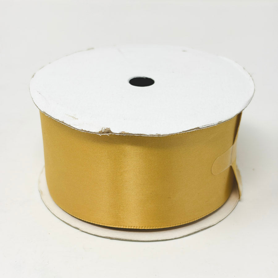 1-1/2" and 3 Yds Gold Ribbon