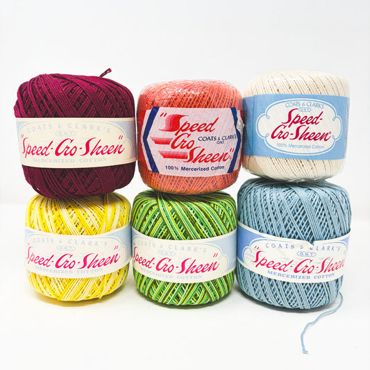 Speed-Cro-Sheen Crochet Thread