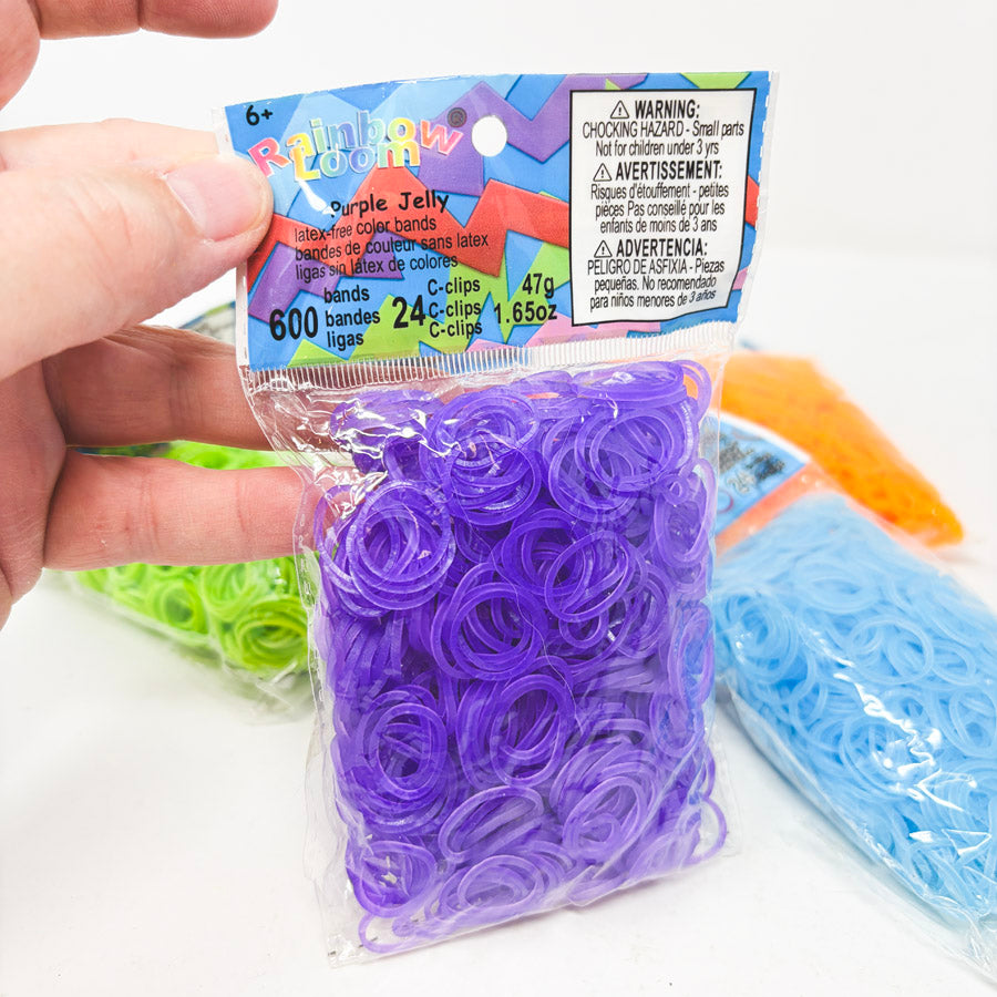 Solid Color Rainbow Loom Band Pack (Copy)
