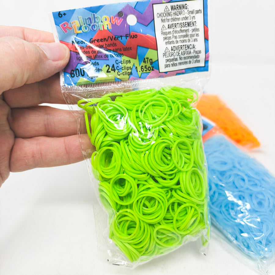 Solid Color Rainbow Loom Band Pack (Copy)