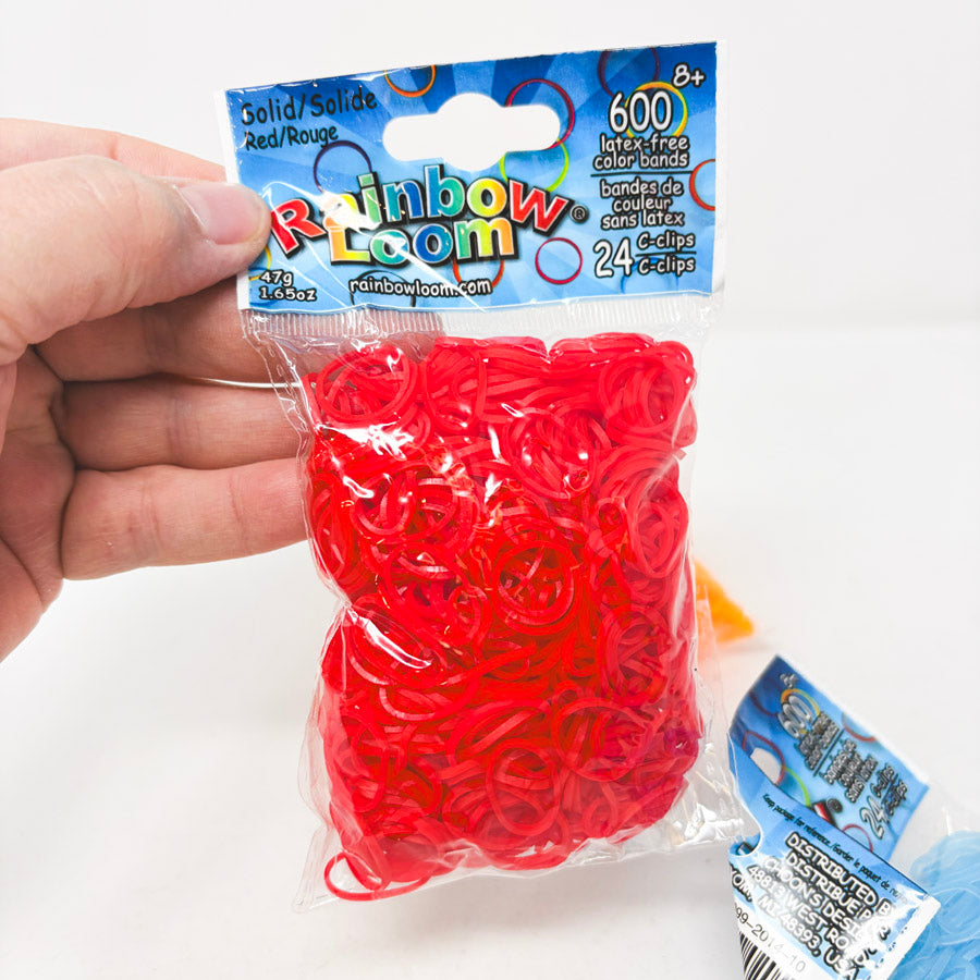 Solid Color Rainbow Loom Band Pack (Copy)