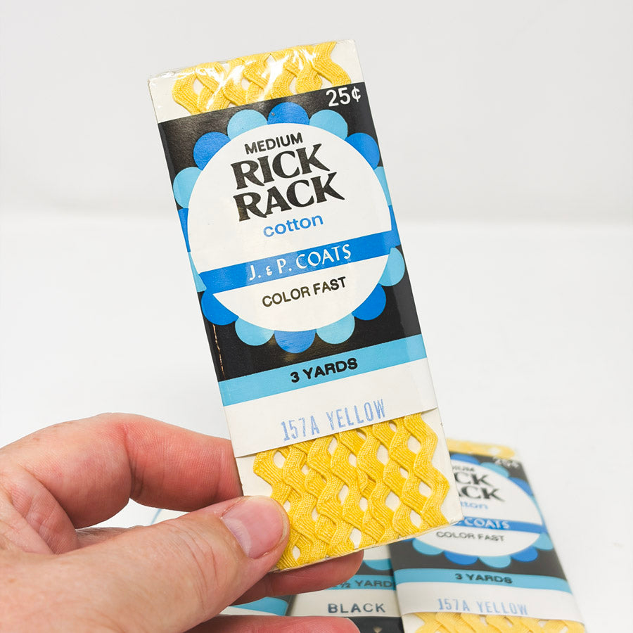 J.P. Coats Medium Rick Rack - Pick a Color (1)