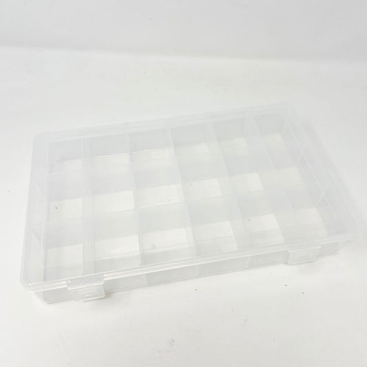 18 Compartment Locking Lid Thread Storage Box