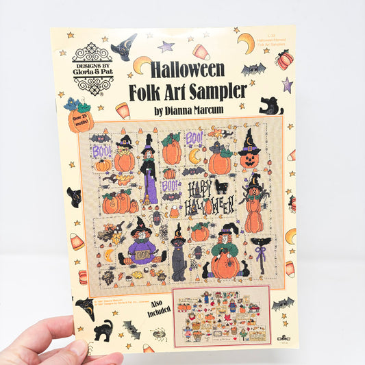 Designs by Gloria & Pat - Halloween Folk Art Sampler