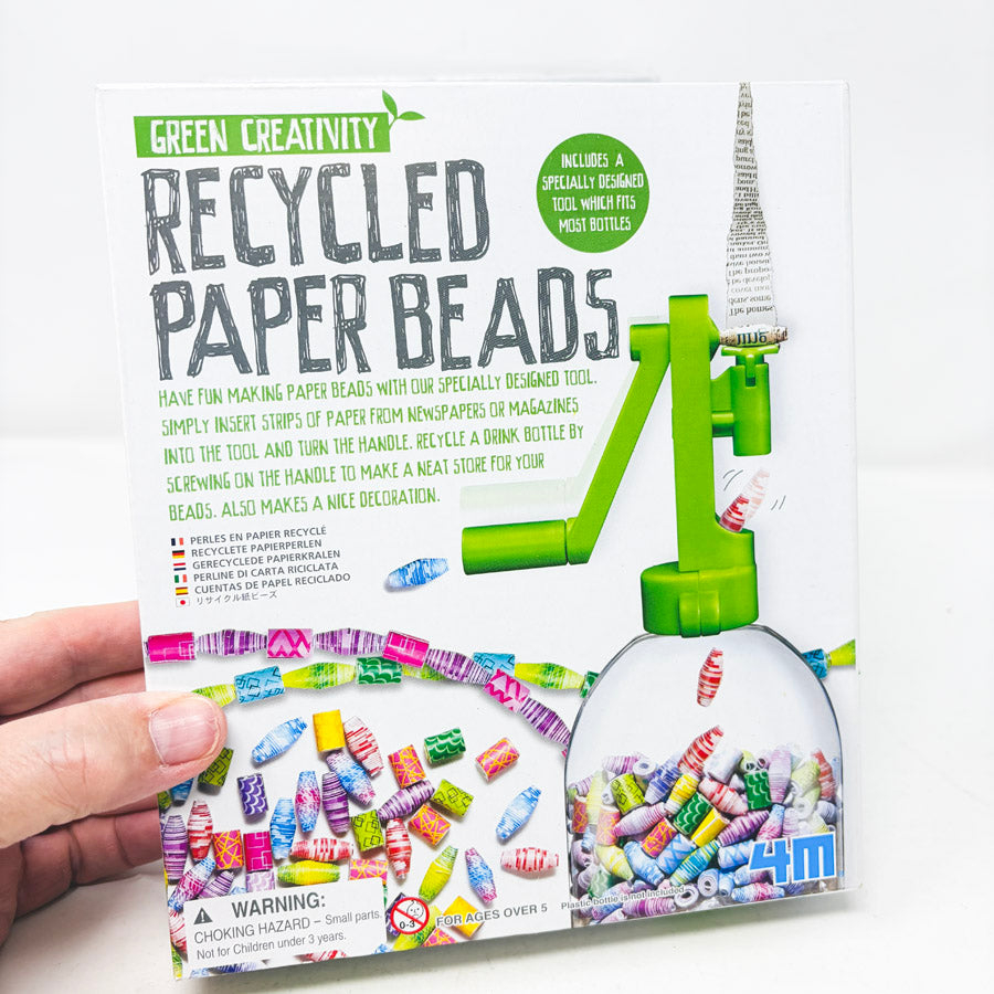 4M Green Creativity Recycled Paper Beads Kit