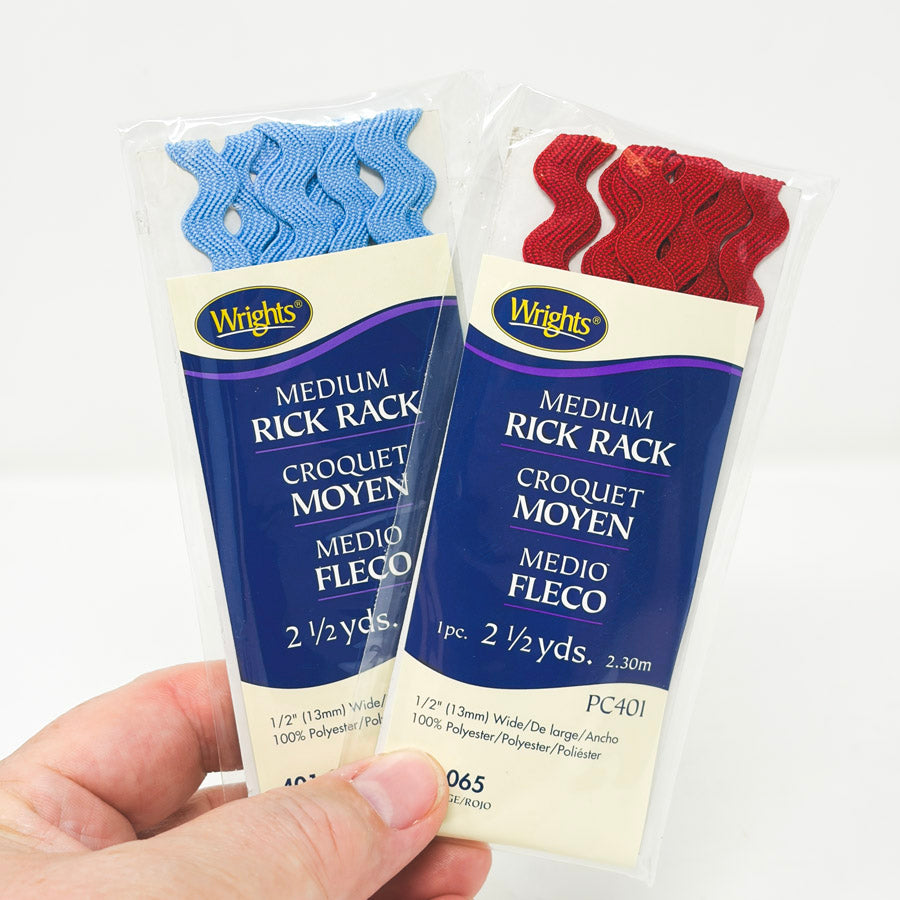 Wrights Medium Rick Rack - Pick a Color (1)