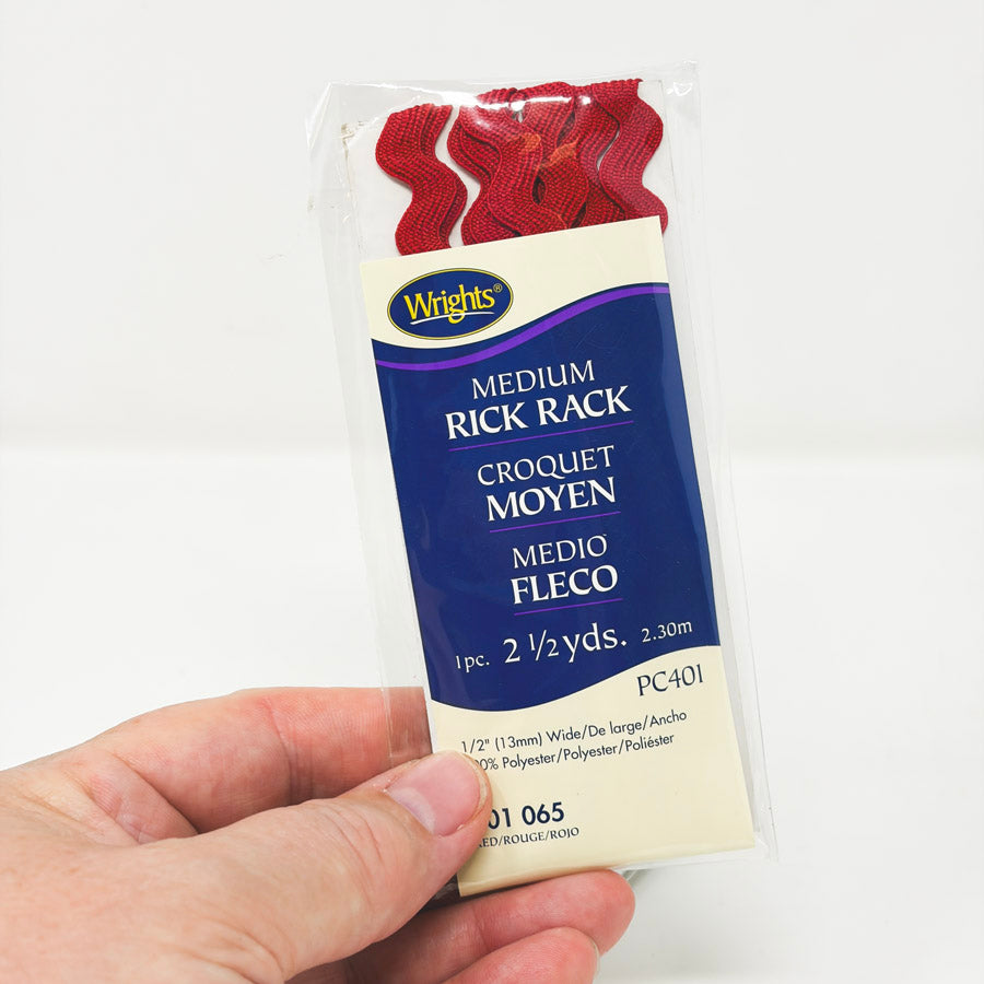 Wrights Medium Rick Rack - Pick a Color (1)