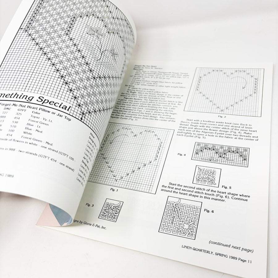 Designs By Gloria & Pat- Linen Quarterly Spring 1989