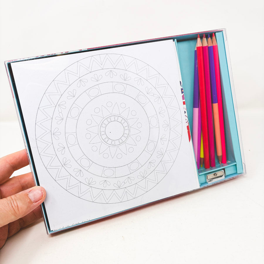 Vive Le Color Energy Coloring Book and Pencils
