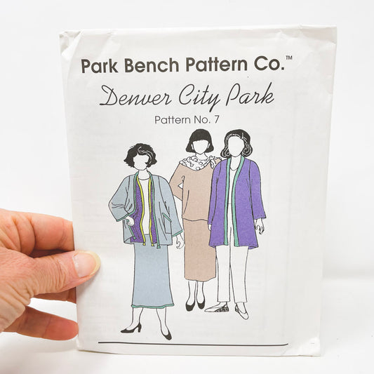 2000s Park Bench Pattern Co. 7 Denver City Park - All Sizes