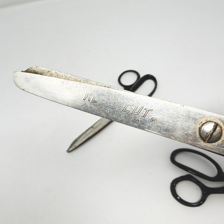 Dress or Pinking Black Handle Sewing Shears