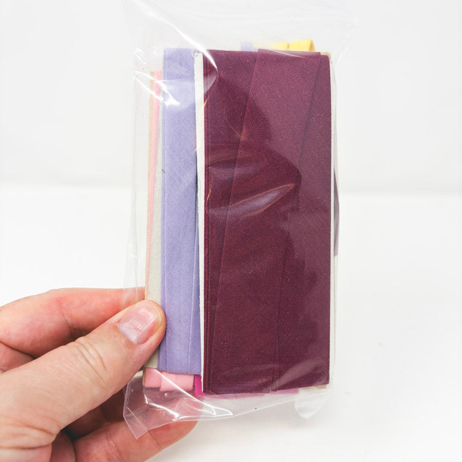 Pink Purple Yellow Bias Tape Bundle