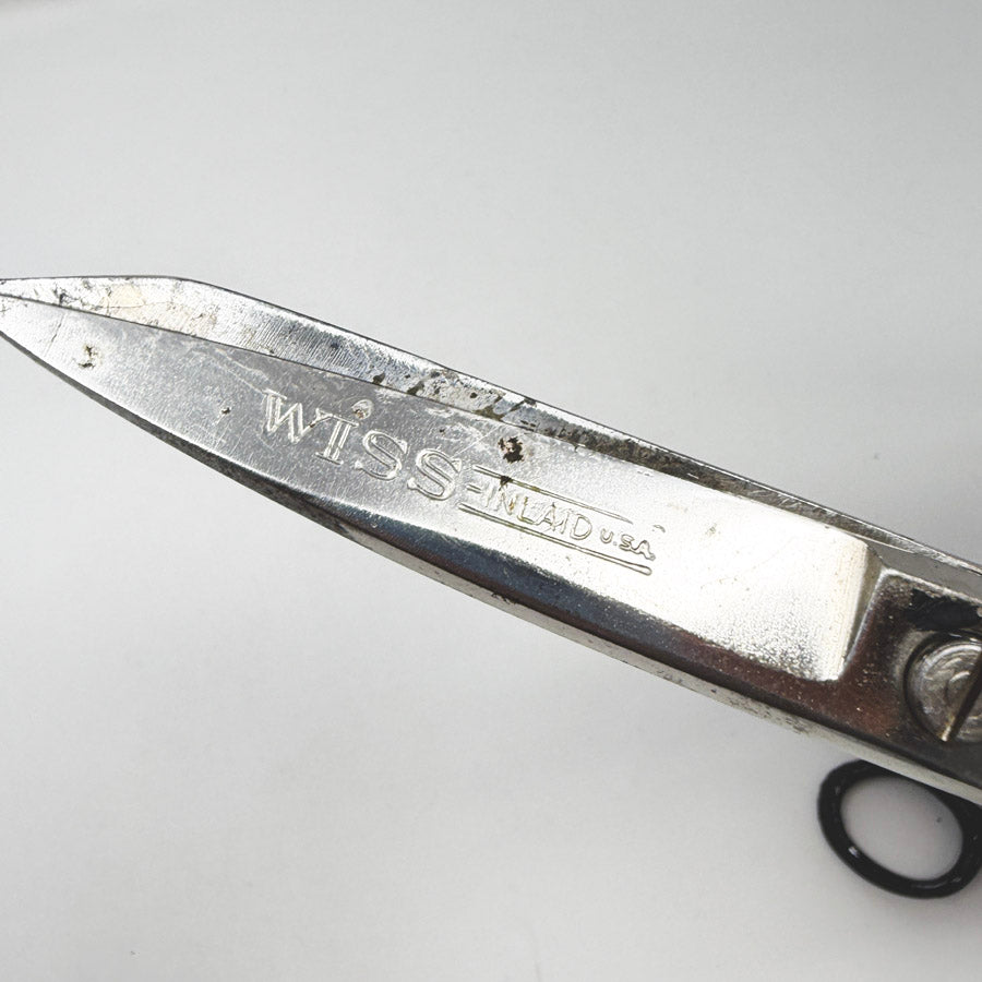 Dress or Pinking Black Handle Sewing Shears