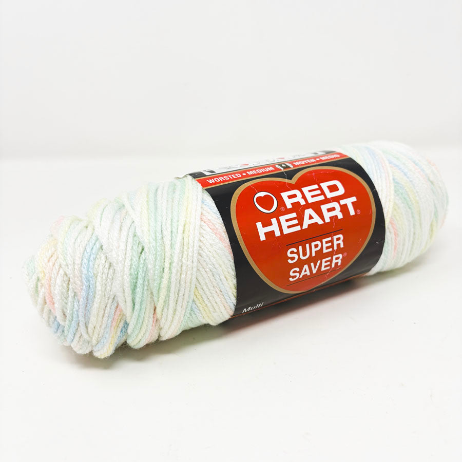 Baby Print Red Heart Super Saver Yarn