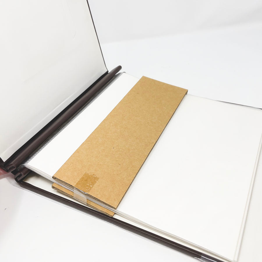 Making Memories 9×9 Chocolate Leather Scrapbook Album