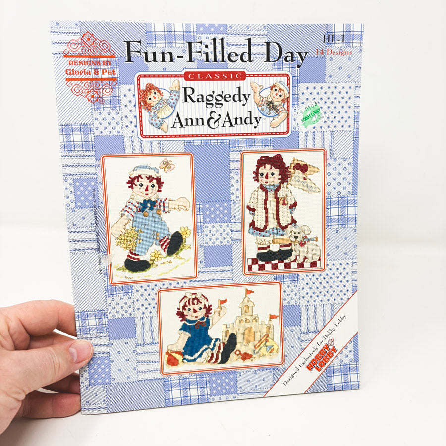 Designs by Gloria & Pat- Classic Raggedy Ann & Andy- Fun- Filled Day