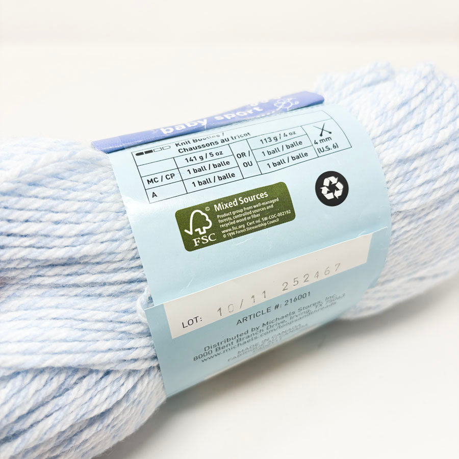 Loops & Treads Snuggly Wuggly Yarn - Partial