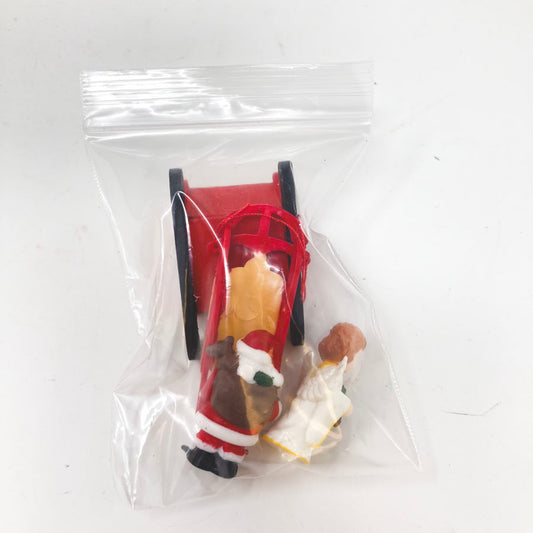 Sled, Santa, Angel Miniatures Bundle