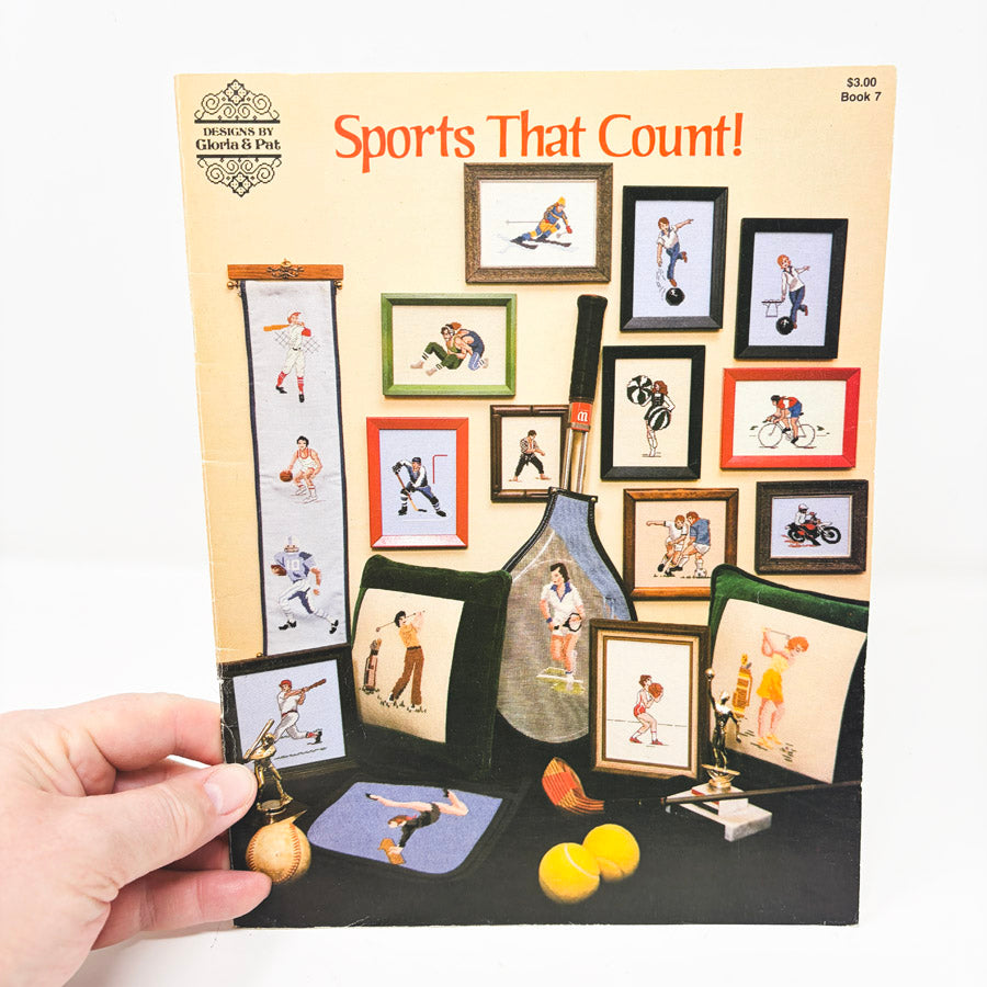 Designs by Gloria & Pat- Sports That Count Cross Stitch Patterns
