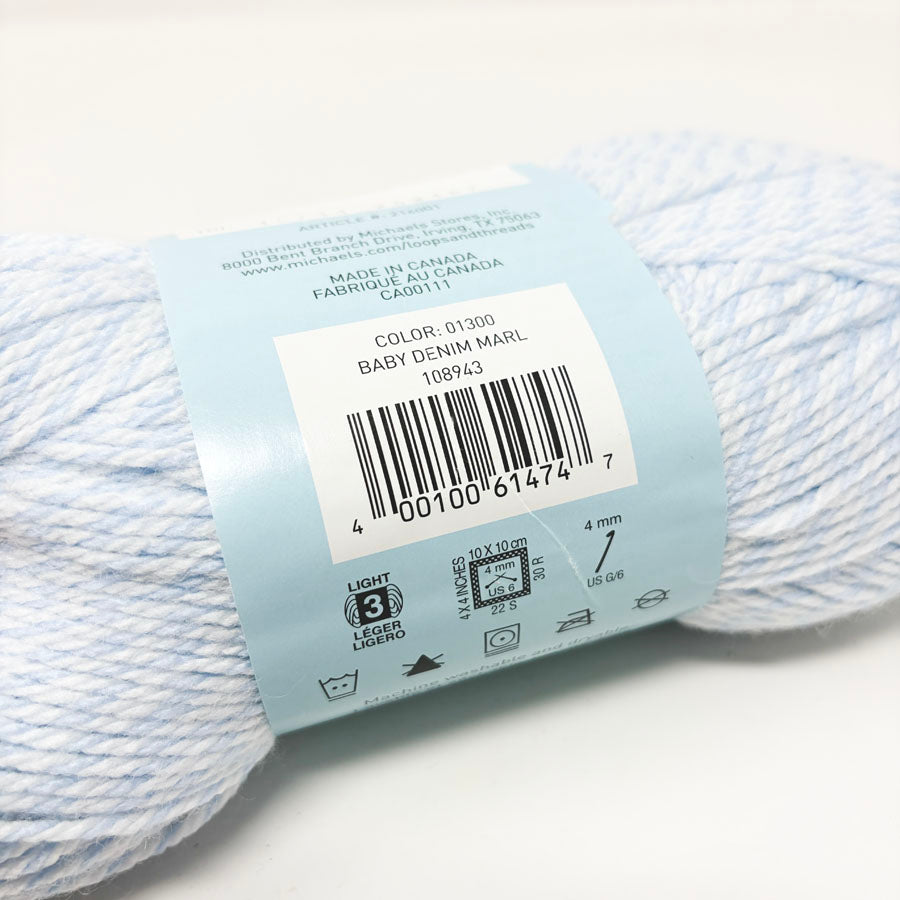 Loops & Treads Snuggly Wuggly Yarn - Partial