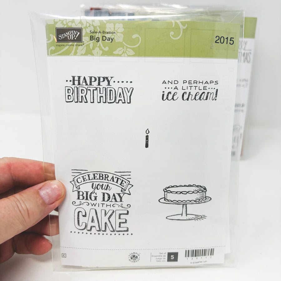 Stampin' Up Cling Stamp Set (1)