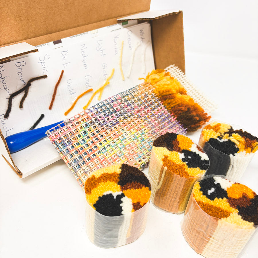 Wonderart Puppy Love Latch Hook Kit