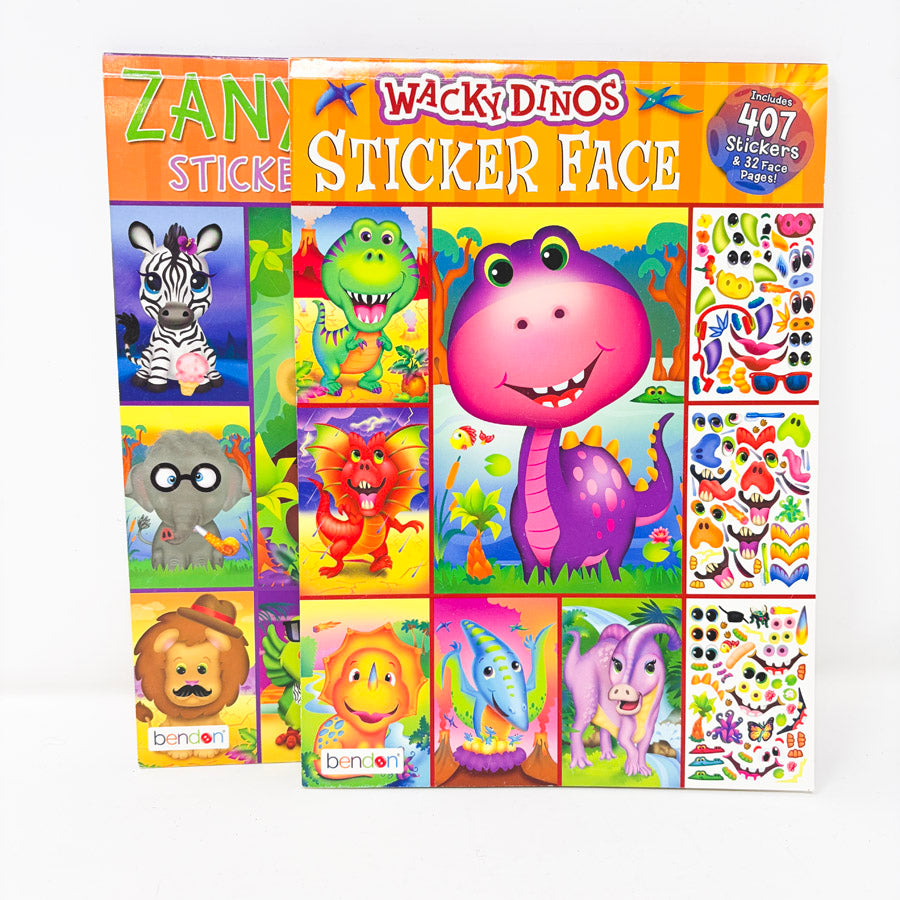 Bendon Sticker Face Books