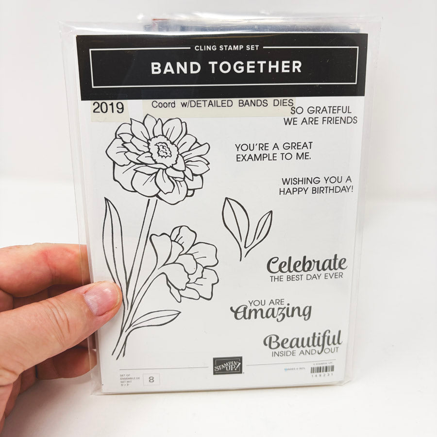 Stampin' Up Cling Stamp Set (1)