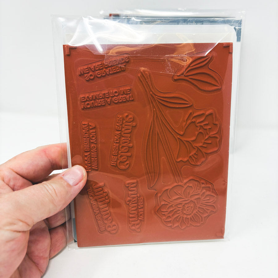 Stampin' Up Cling Stamp Set (1)