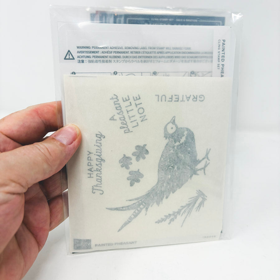 Stampin' Up Cling Stamp Set (1)