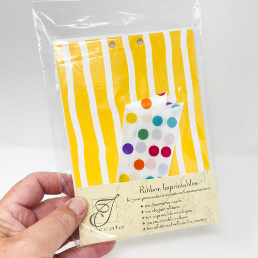 Toccata Ribbon Imprintables Invitation Kit