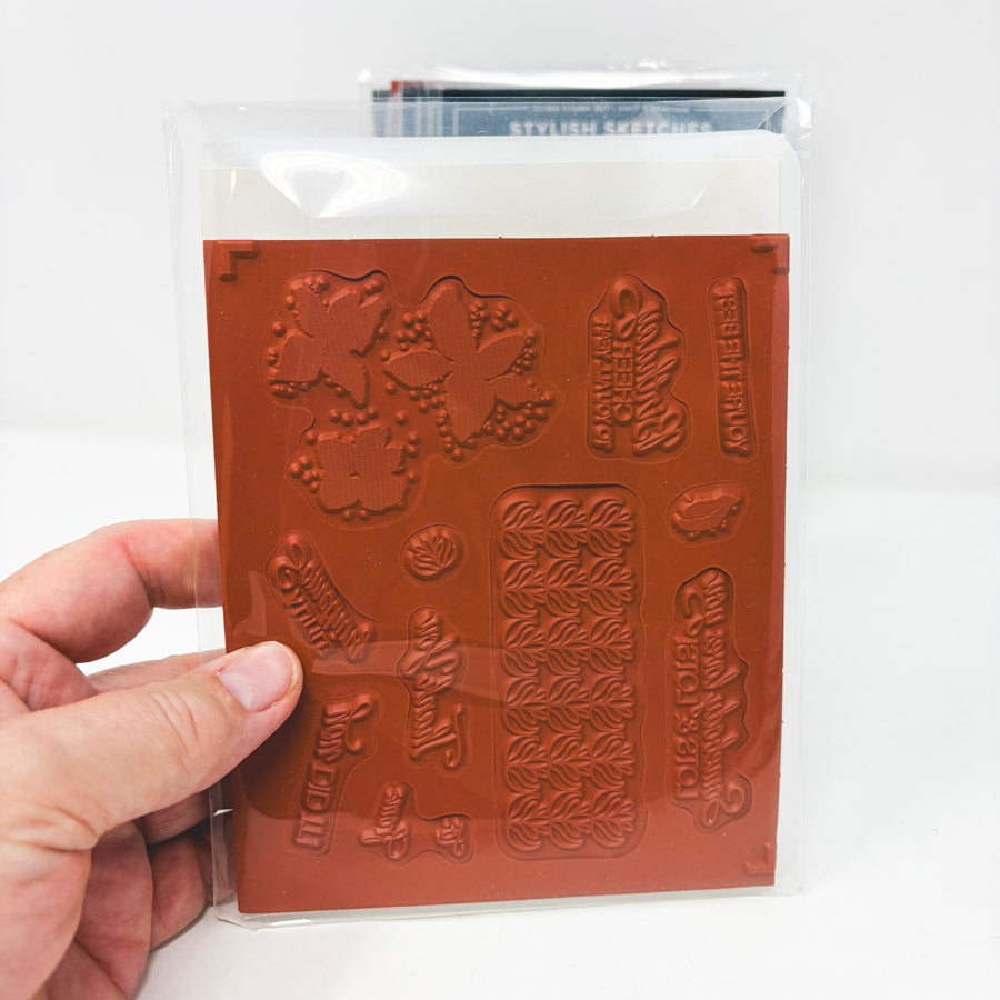 Stampin' Up Cling Stamp Set (1)