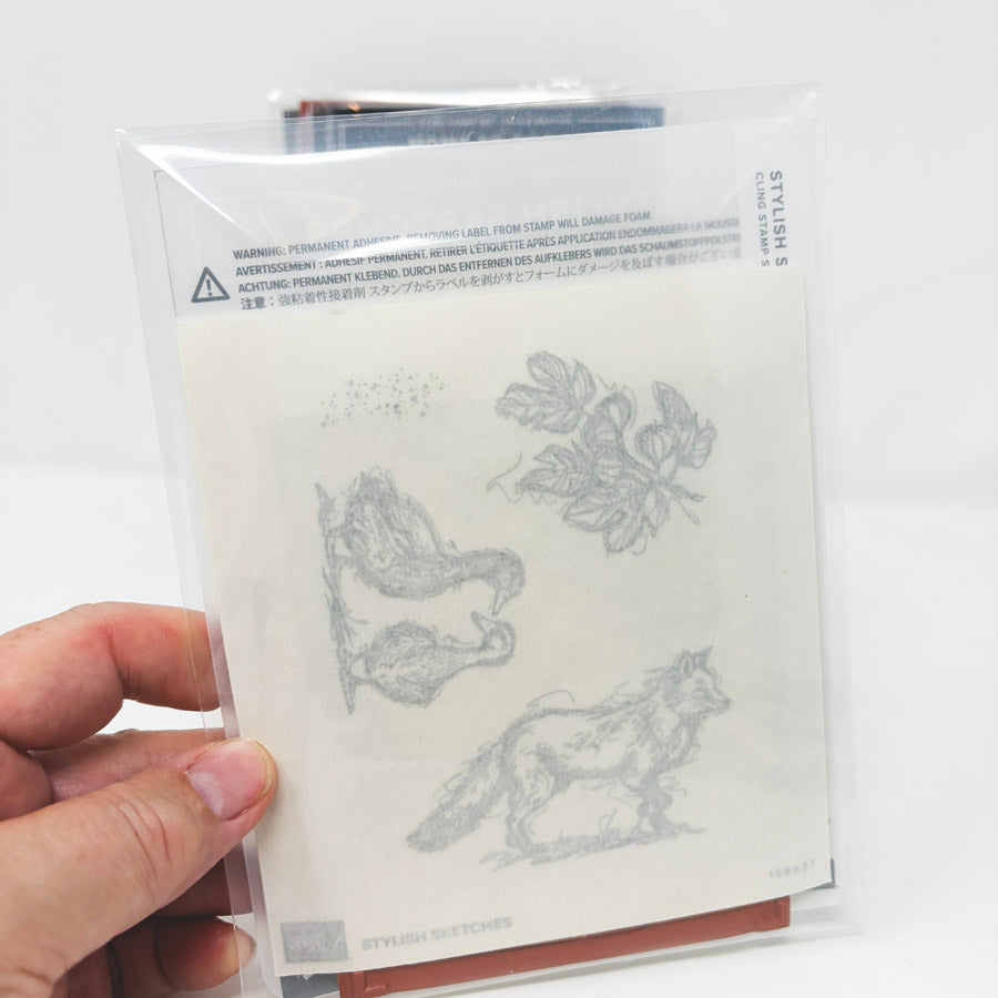 Stampin' Up Cling Stamp Set (1)
