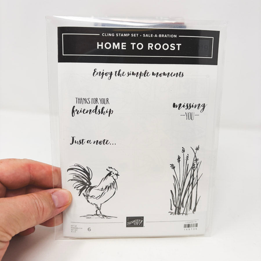 Stampin' Up Cling Stamp Set (1)
