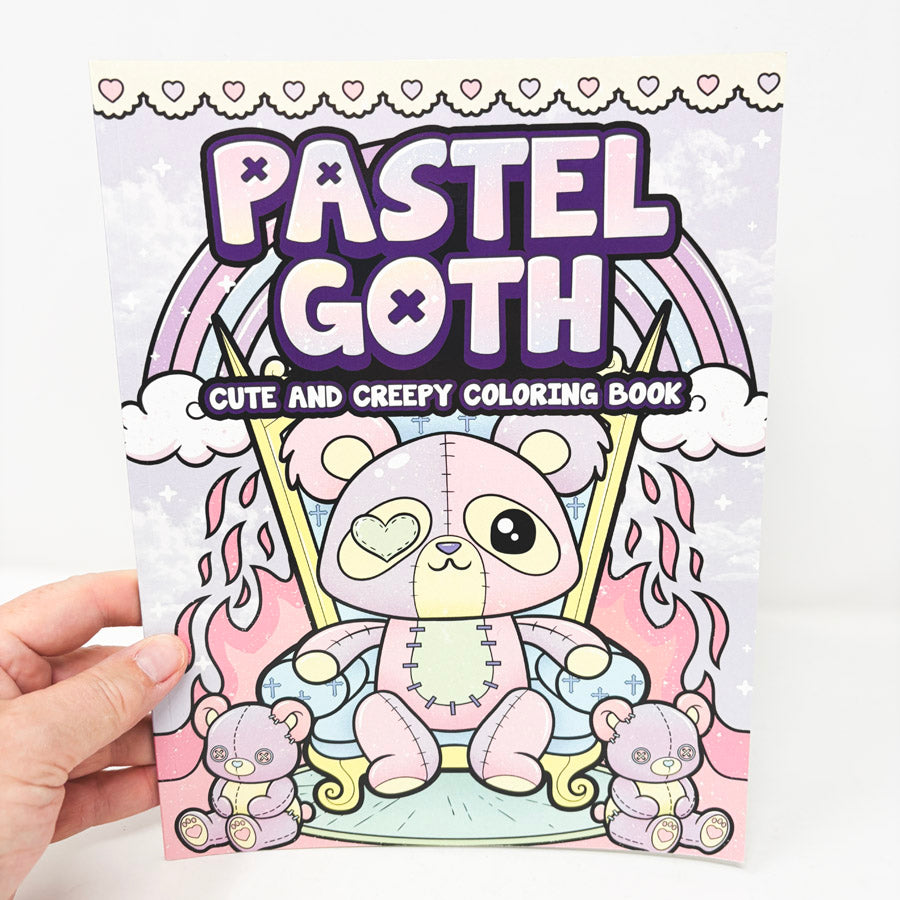 Pastel Goth Coloring Book