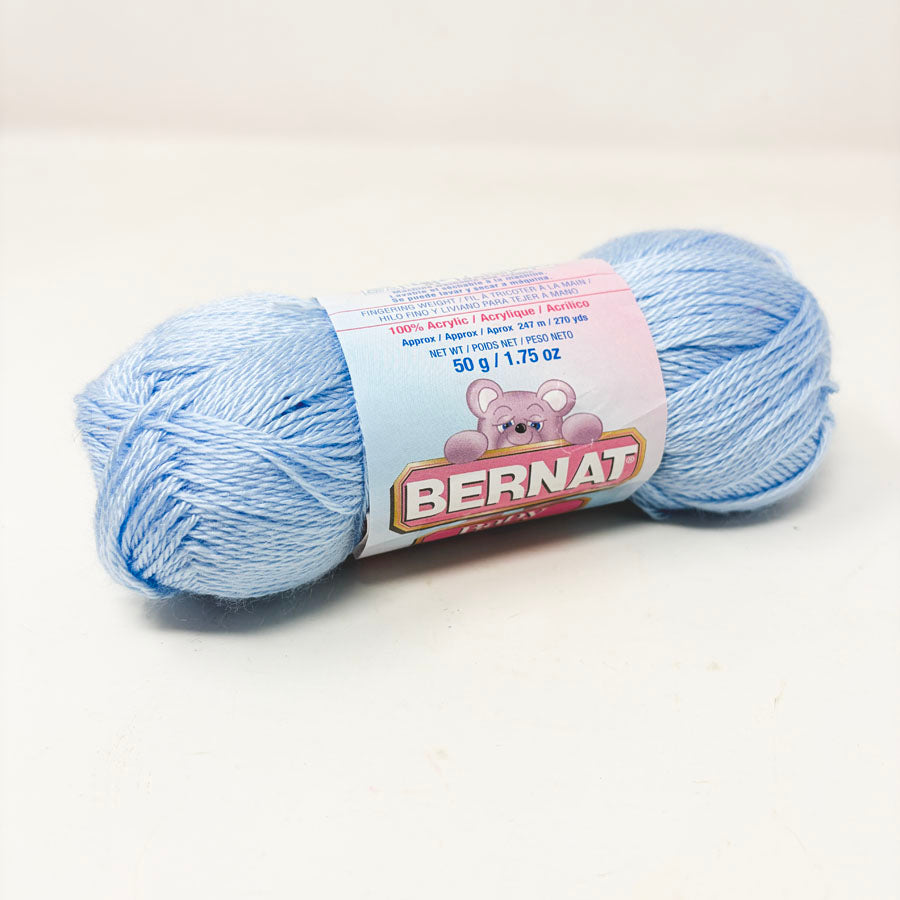 Bernat Baby Lt Blue Partial Skein