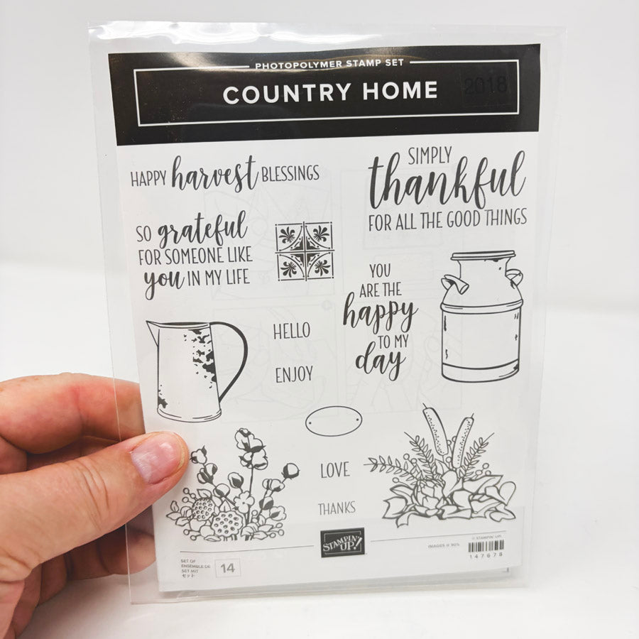 Stampin' Up Cling Stamp Set (1)