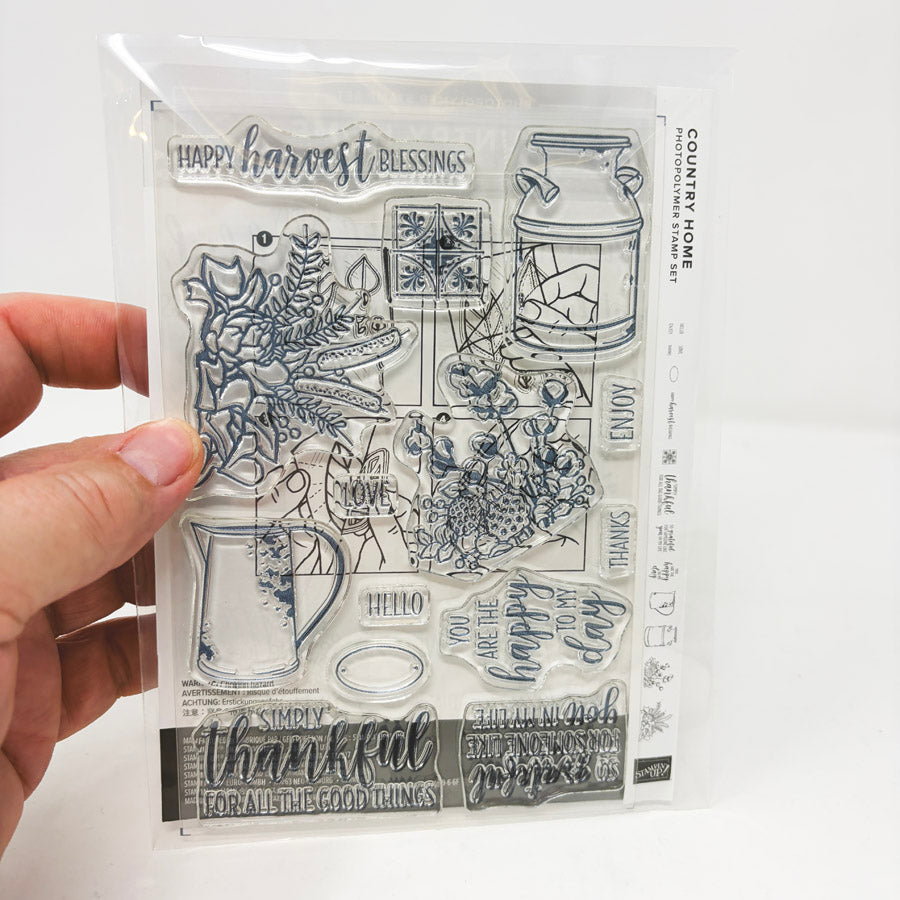 Stampin' Up Cling Stamp Set (1)