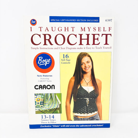 Boye I Taught Myself to Crochet Book