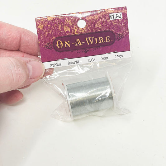 On-A-Wire Silver Bead Wire