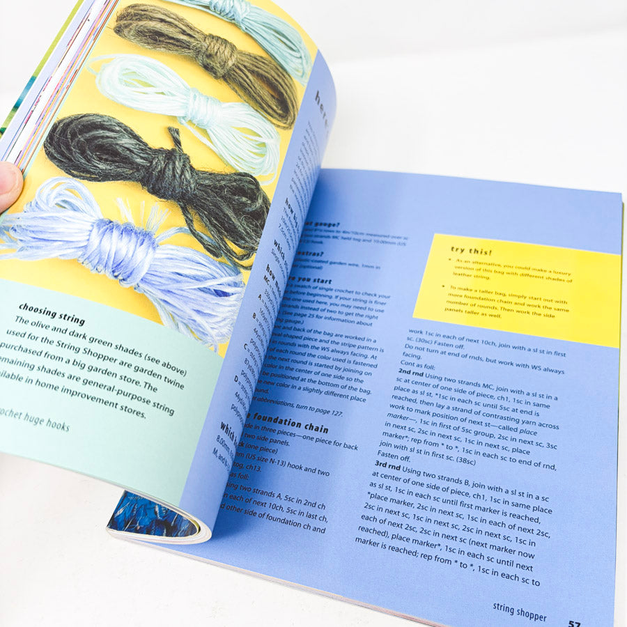 Quick Crochet Huge Hooks Book by Sally Harding